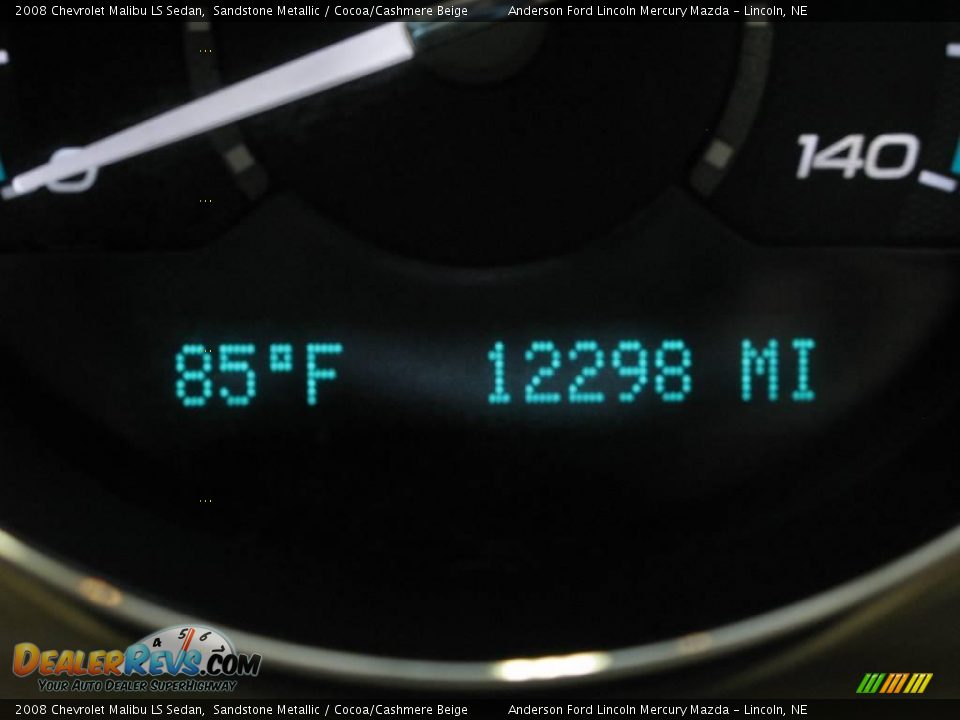 2008 Chevrolet Malibu LS Sedan Sandstone Metallic / Cocoa/Cashmere Beige Photo #28