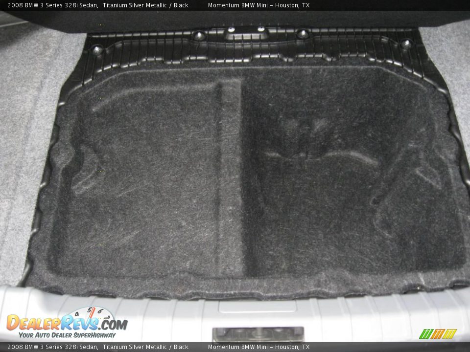 2008 BMW 3 Series 328i Sedan Titanium Silver Metallic / Black Photo #18