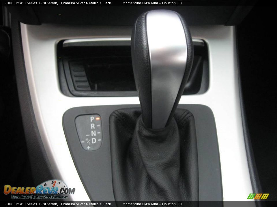 2008 BMW 3 Series 328i Sedan Titanium Silver Metallic / Black Photo #22