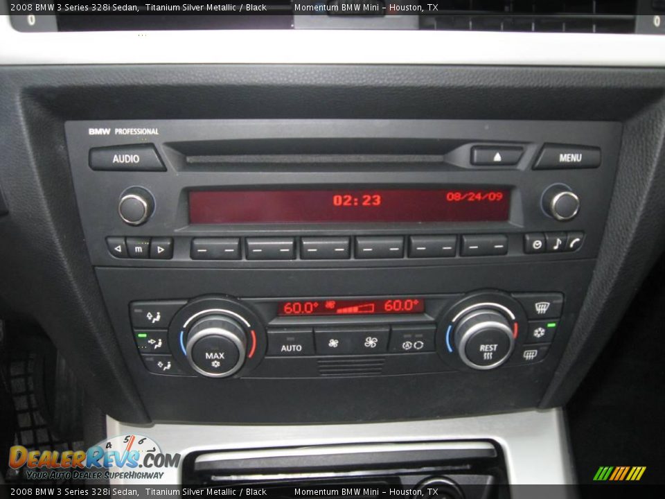 2008 BMW 3 Series 328i Sedan Titanium Silver Metallic / Black Photo #23