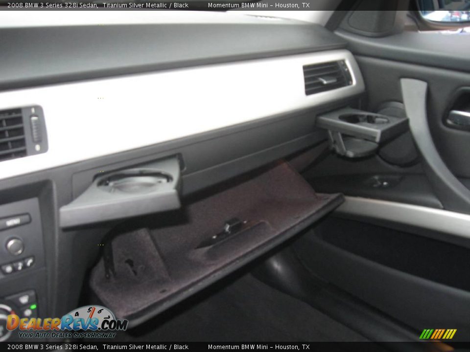 2008 BMW 3 Series 328i Sedan Titanium Silver Metallic / Black Photo #26