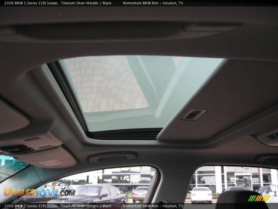 2008 BMW 3 Series 328i Sedan Titanium Silver Metallic / Black Photo #27