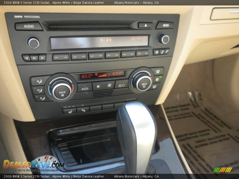 2009 BMW 3 Series 328i Sedan Alpine White / Beige Dakota Leather Photo #16