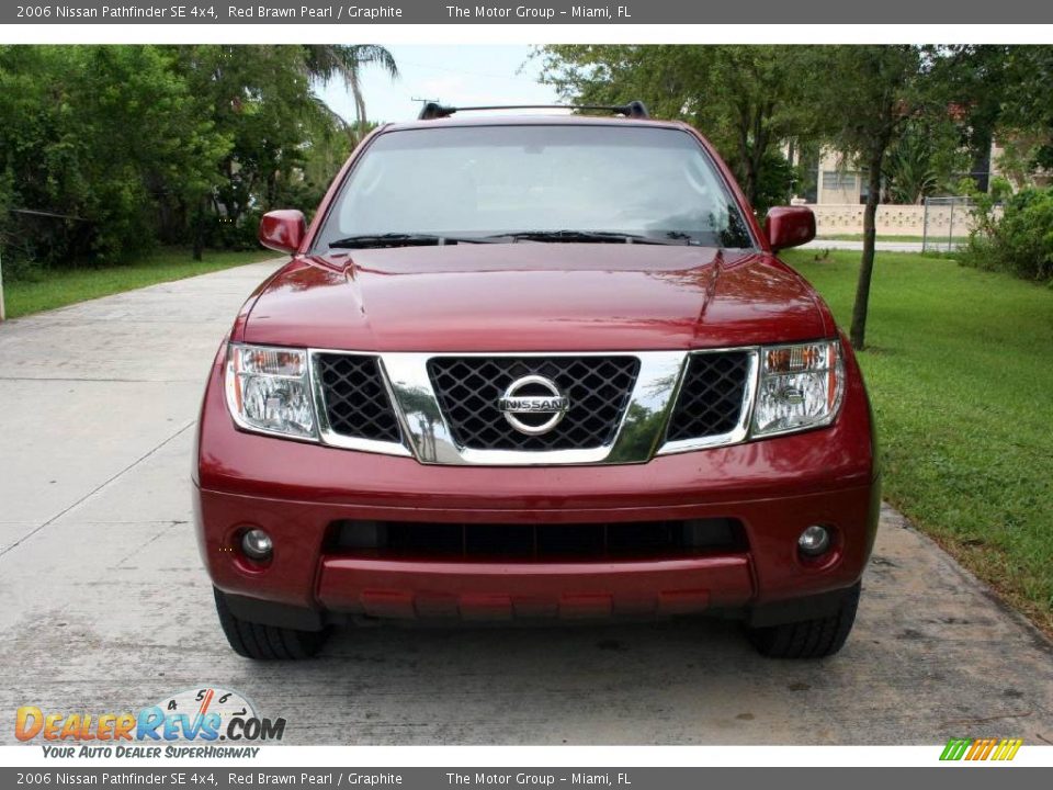 2006 Nissan Pathfinder SE 4x4 Red Brawn Pearl / Graphite Photo #19