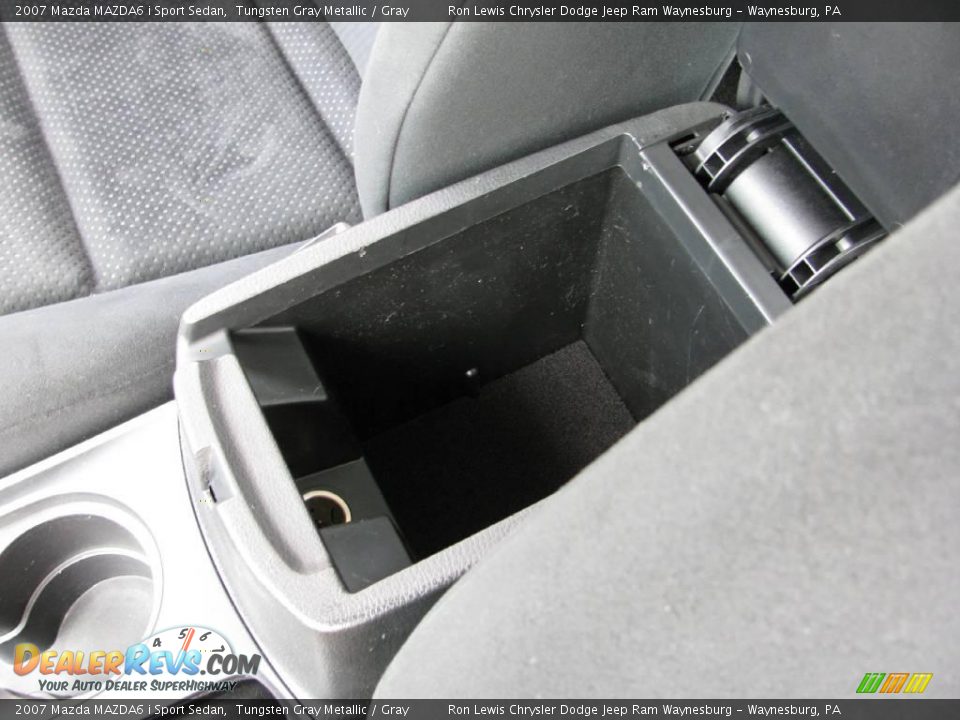 2007 Mazda MAZDA6 i Sport Sedan Tungsten Gray Metallic / Gray Photo #20