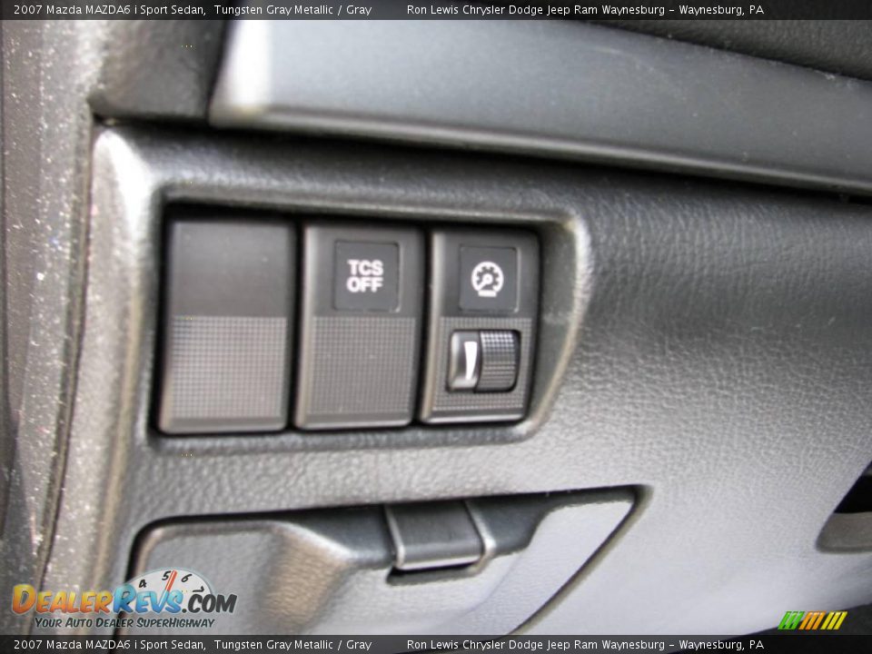 2007 Mazda MAZDA6 i Sport Sedan Tungsten Gray Metallic / Gray Photo #21
