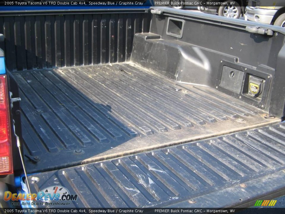2005 Toyota Tacoma V6 TRD Double Cab 4x4 Speedway Blue / Graphite Gray Photo #9