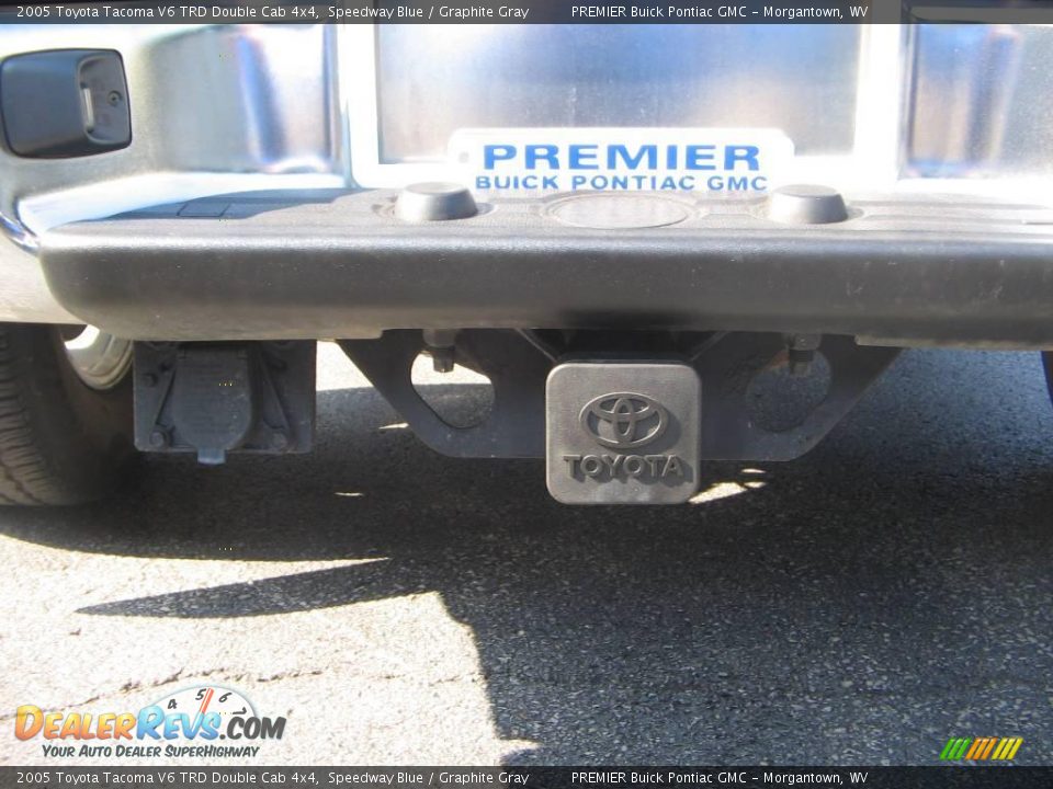 2005 Toyota Tacoma V6 TRD Double Cab 4x4 Speedway Blue / Graphite Gray Photo #10