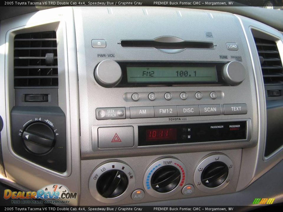 2005 Toyota Tacoma V6 TRD Double Cab 4x4 Speedway Blue / Graphite Gray Photo #16