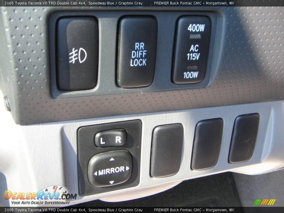 2005 Toyota Tacoma V6 TRD Double Cab 4x4 Speedway Blue / Graphite Gray Photo #18