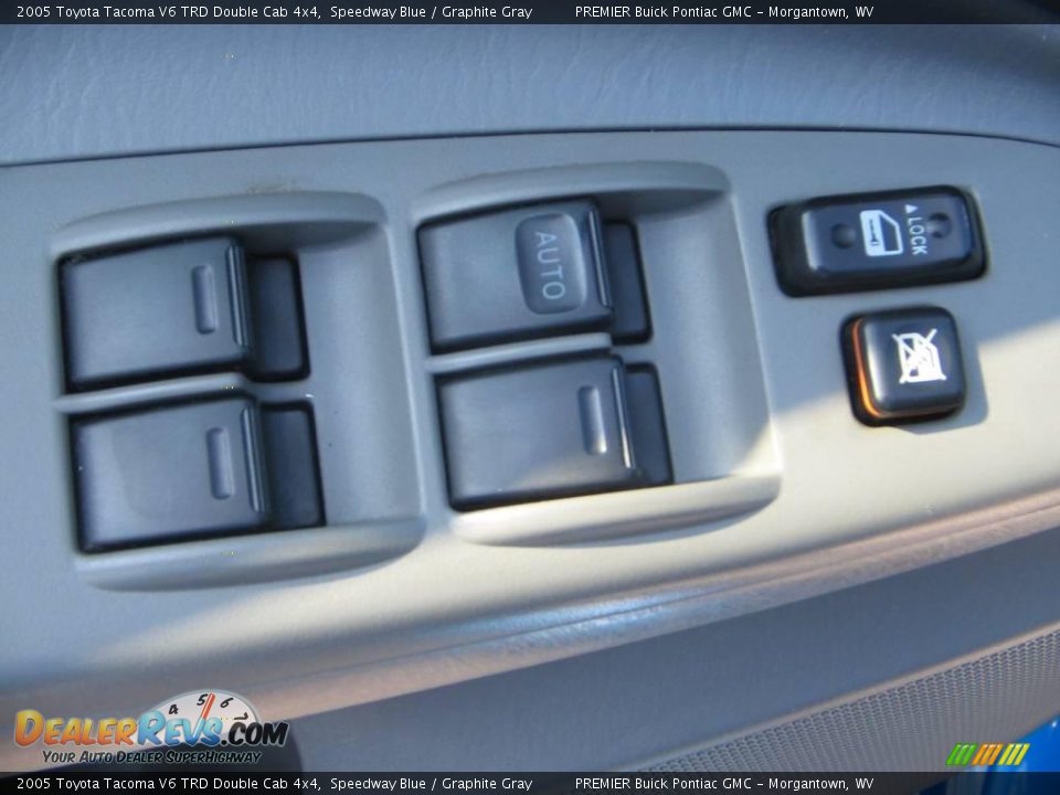 2005 Toyota Tacoma V6 TRD Double Cab 4x4 Speedway Blue / Graphite Gray Photo #19
