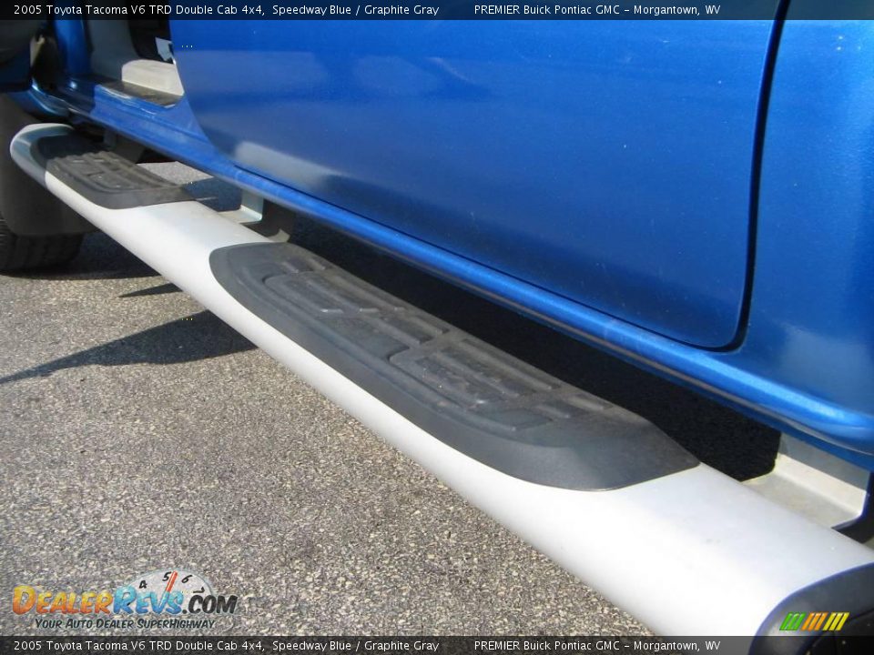 2005 Toyota Tacoma V6 TRD Double Cab 4x4 Speedway Blue / Graphite Gray Photo #21