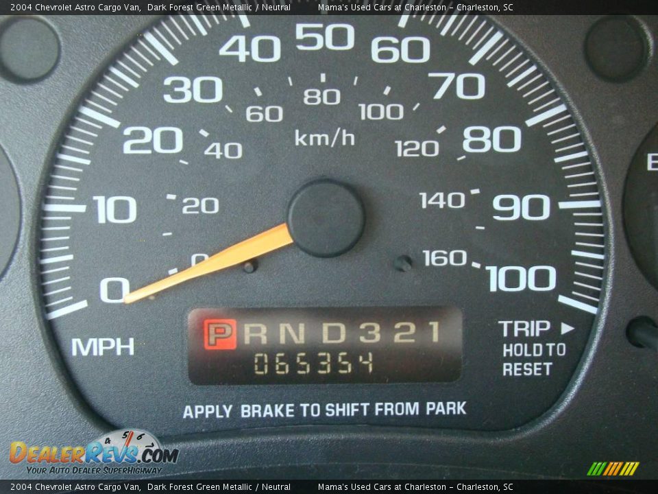2004 Chevrolet Astro Cargo Van Dark Forest Green Metallic / Neutral Photo #19