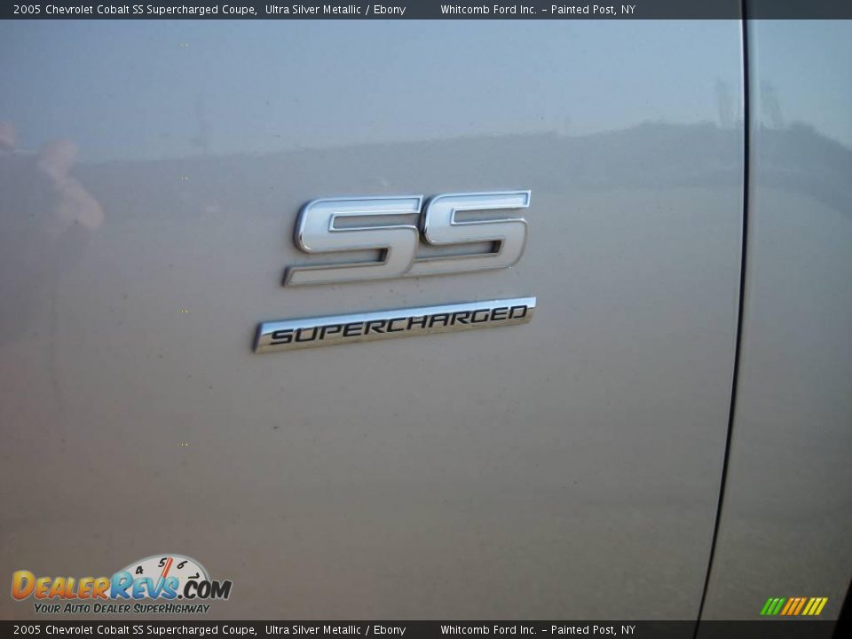 2005 Chevrolet Cobalt SS Supercharged Coupe Ultra Silver Metallic / Ebony Photo #7