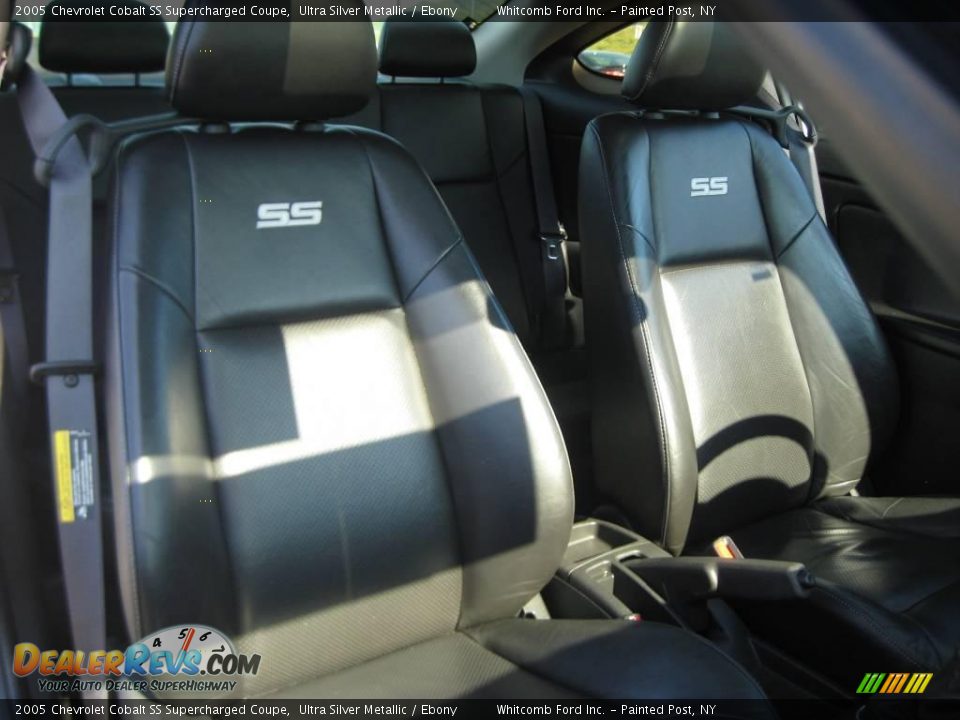 2005 Chevrolet Cobalt SS Supercharged Coupe Ultra Silver Metallic / Ebony Photo #10