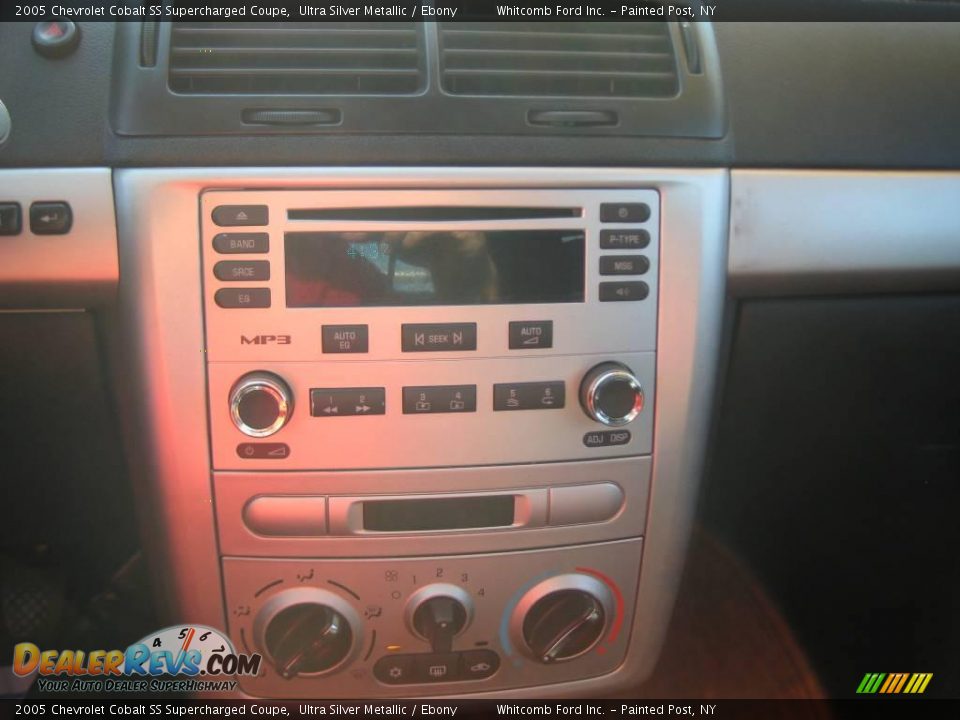 2005 Chevrolet Cobalt SS Supercharged Coupe Ultra Silver Metallic / Ebony Photo #20