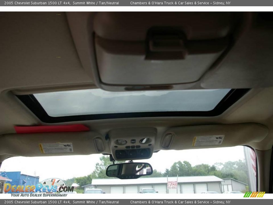 2005 Chevrolet Suburban 1500 LT 4x4 Summit White / Tan/Neutral Photo #14