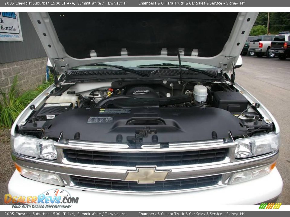 2005 Chevrolet Suburban 1500 LT 4x4 Summit White / Tan/Neutral Photo #19