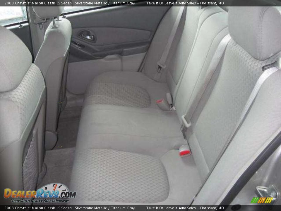 2008 Chevrolet Malibu Classic LS Sedan Silverstone Metallic / Titanium Gray Photo #2