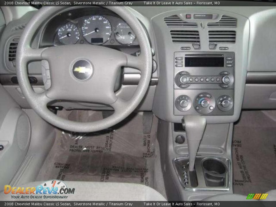 2008 Chevrolet Malibu Classic LS Sedan Silverstone Metallic / Titanium Gray Photo #3