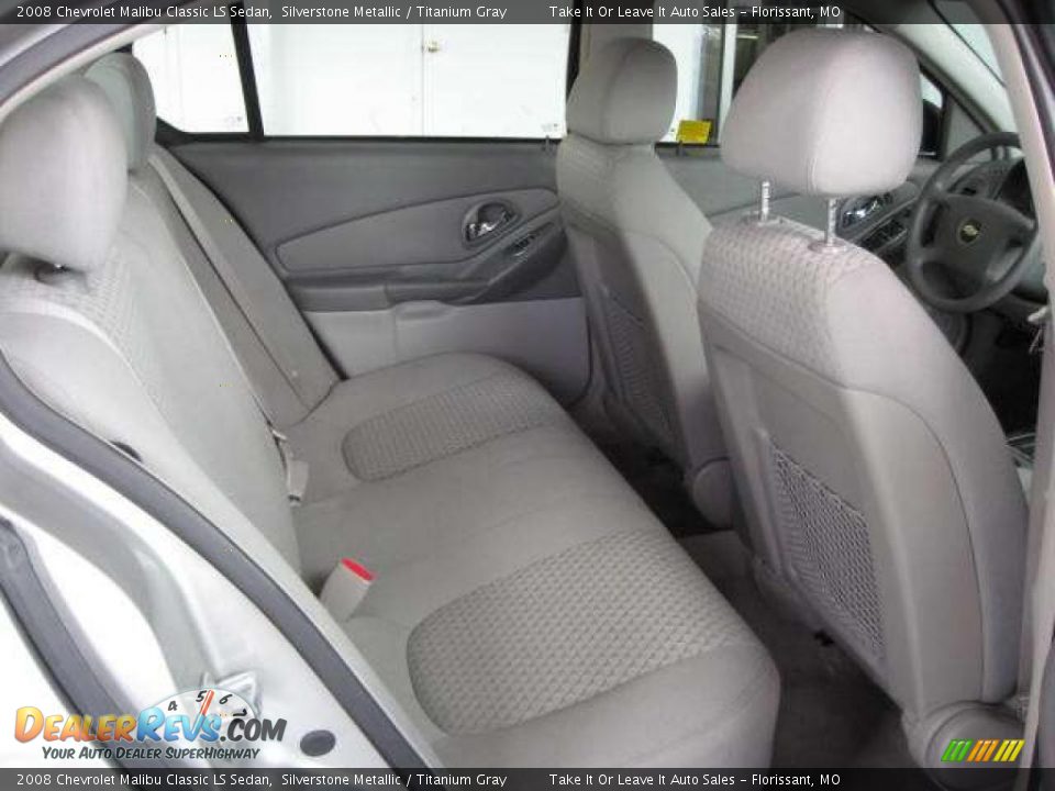 2008 Chevrolet Malibu Classic LS Sedan Silverstone Metallic / Titanium Gray Photo #4