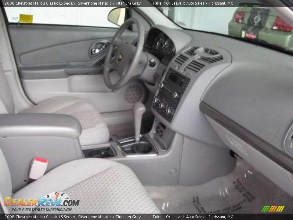 2008 Chevrolet Malibu Classic LS Sedan Silverstone Metallic / Titanium Gray Photo #5