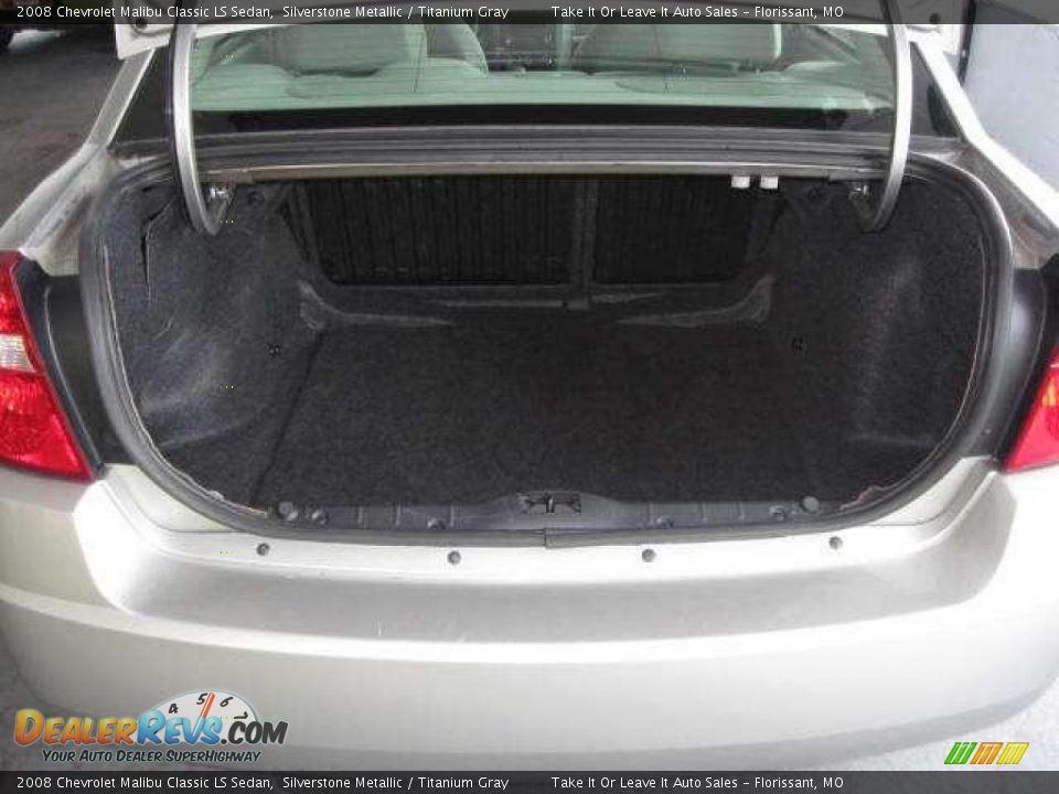 2008 Chevrolet Malibu Classic LS Sedan Silverstone Metallic / Titanium Gray Photo #15