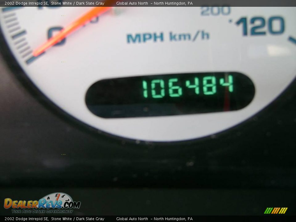 2002 Dodge Intrepid SE Stone White / Dark Slate Gray Photo #7