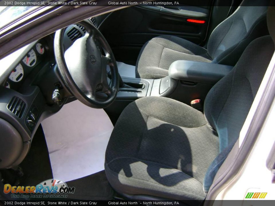 2002 Dodge Intrepid SE Stone White / Dark Slate Gray Photo #10