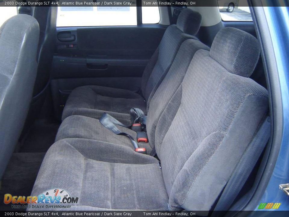 2003 Dodge Durango SLT 4x4 Atlantic Blue Pearlcoat / Dark Slate Gray Photo #10