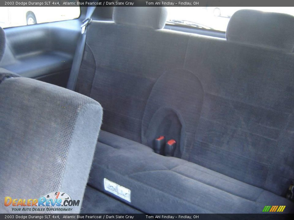 2003 Dodge Durango SLT 4x4 Atlantic Blue Pearlcoat / Dark Slate Gray Photo #11