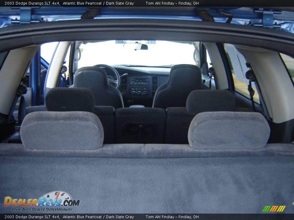 2003 Dodge Durango SLT 4x4 Atlantic Blue Pearlcoat / Dark Slate Gray Photo #12