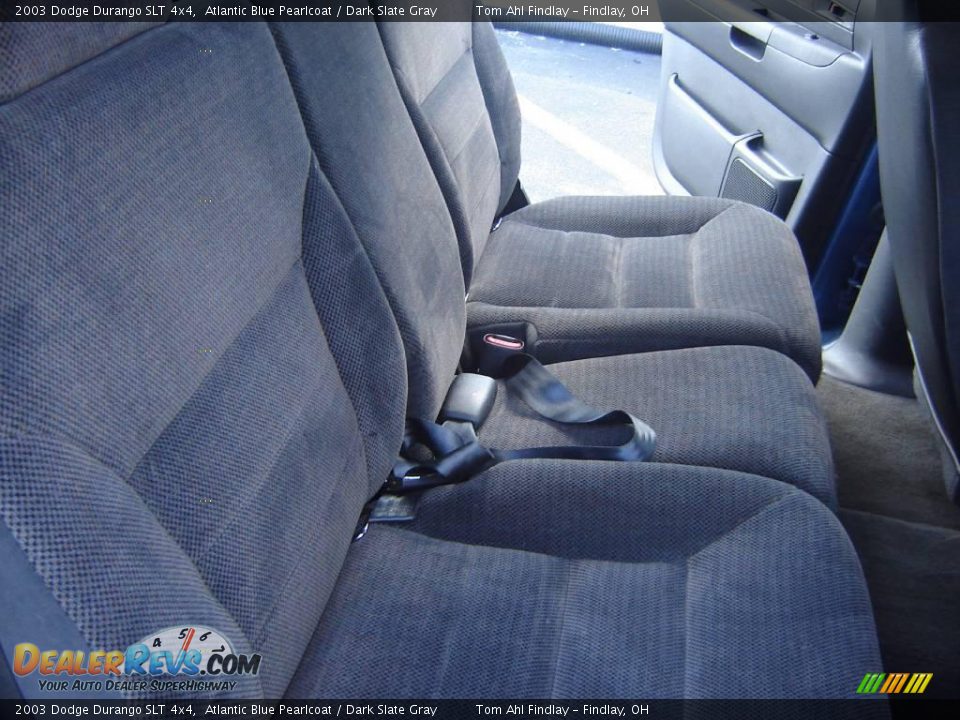 2003 Dodge Durango SLT 4x4 Atlantic Blue Pearlcoat / Dark Slate Gray Photo #13