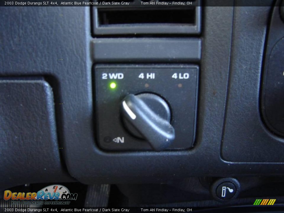 2003 Dodge Durango SLT 4x4 Atlantic Blue Pearlcoat / Dark Slate Gray Photo #18