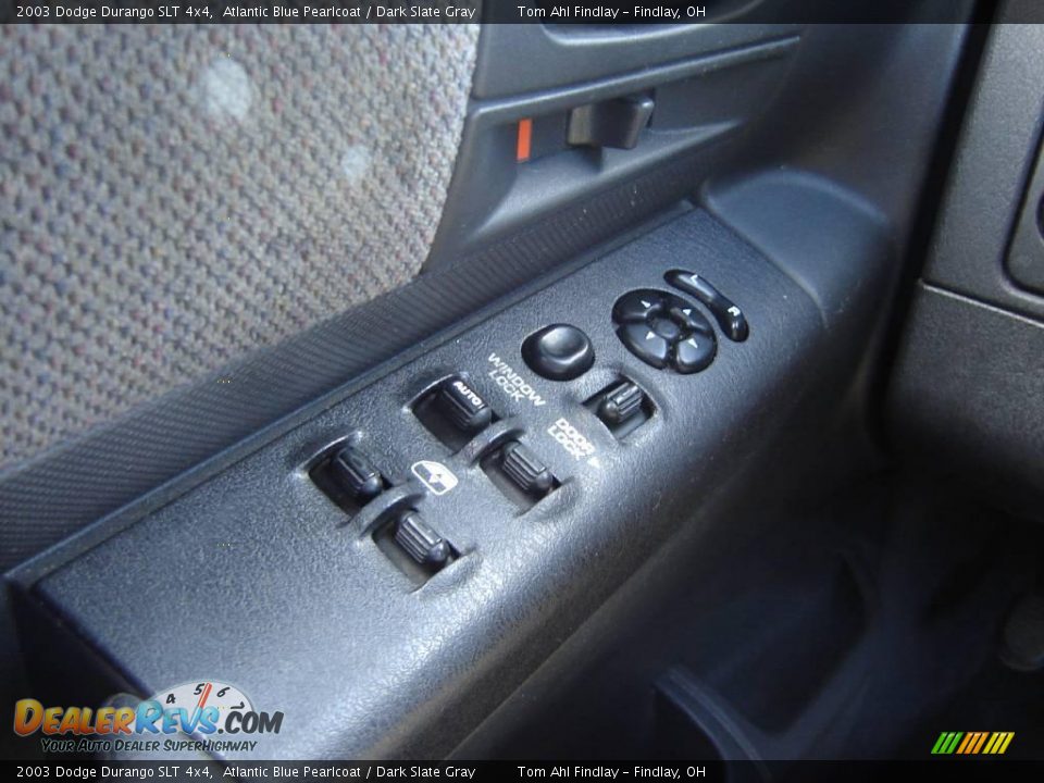 2003 Dodge Durango SLT 4x4 Atlantic Blue Pearlcoat / Dark Slate Gray Photo #19