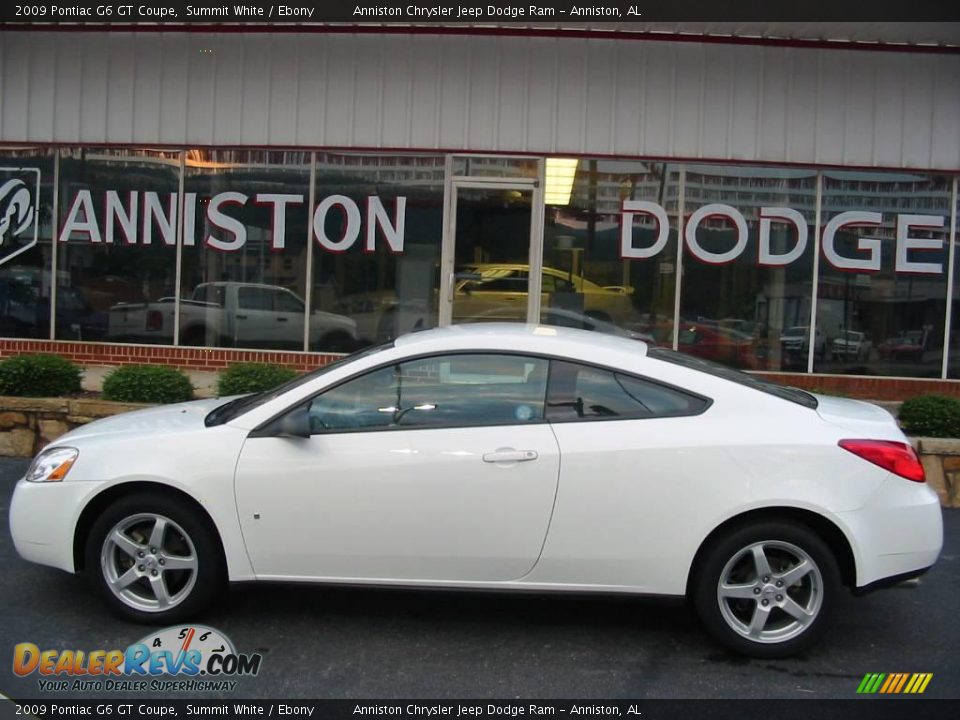 2009 Pontiac G6 GT Coupe Summit White / Ebony Photo #1
