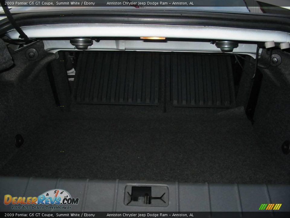 2009 Pontiac G6 GT Coupe Summit White / Ebony Photo #11
