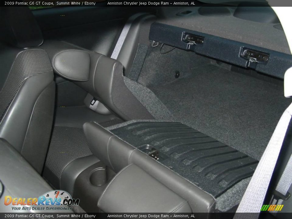 2009 Pontiac G6 GT Coupe Summit White / Ebony Photo #12