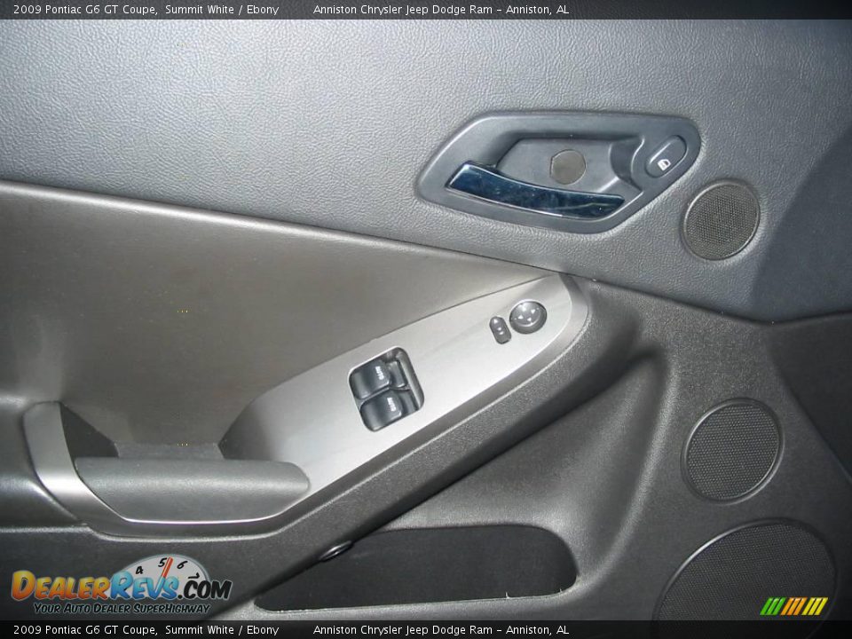 2009 Pontiac G6 GT Coupe Summit White / Ebony Photo #16