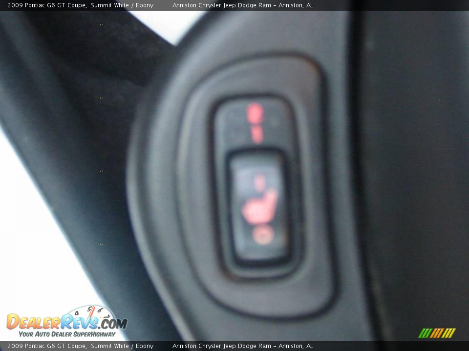 2009 Pontiac G6 GT Coupe Summit White / Ebony Photo #20