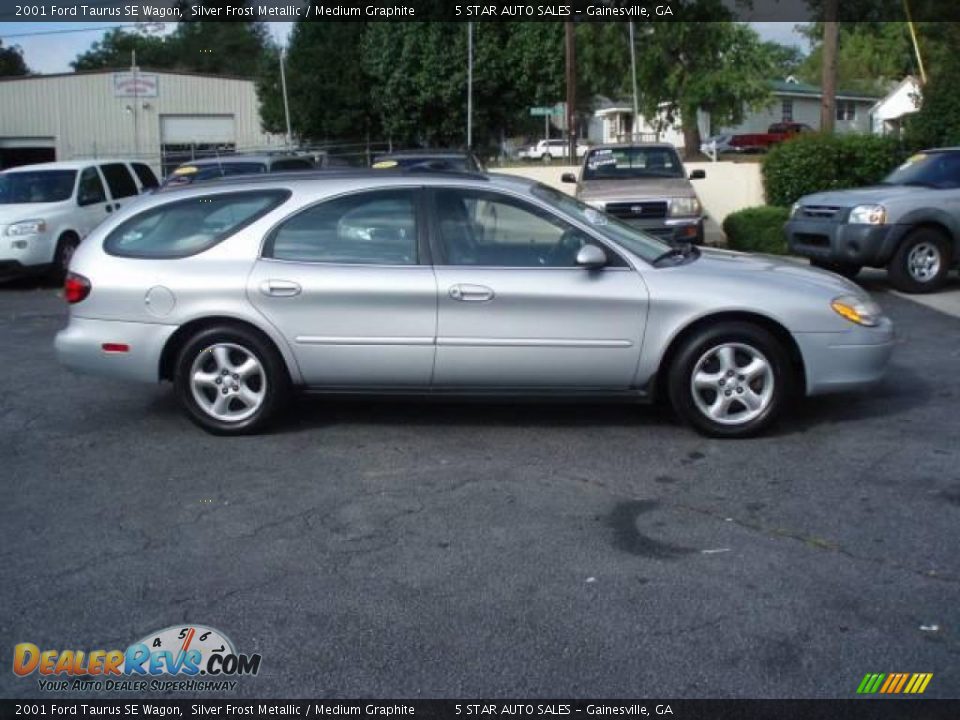 2001 Ford Taurus SE Wagon Silver Frost Metallic / Medium Graphite Photo #1