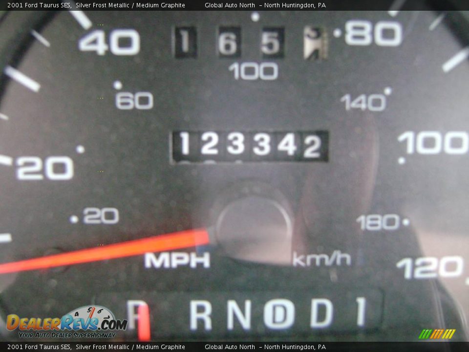 2001 Ford Taurus SES Silver Frost Metallic / Medium Graphite Photo #7