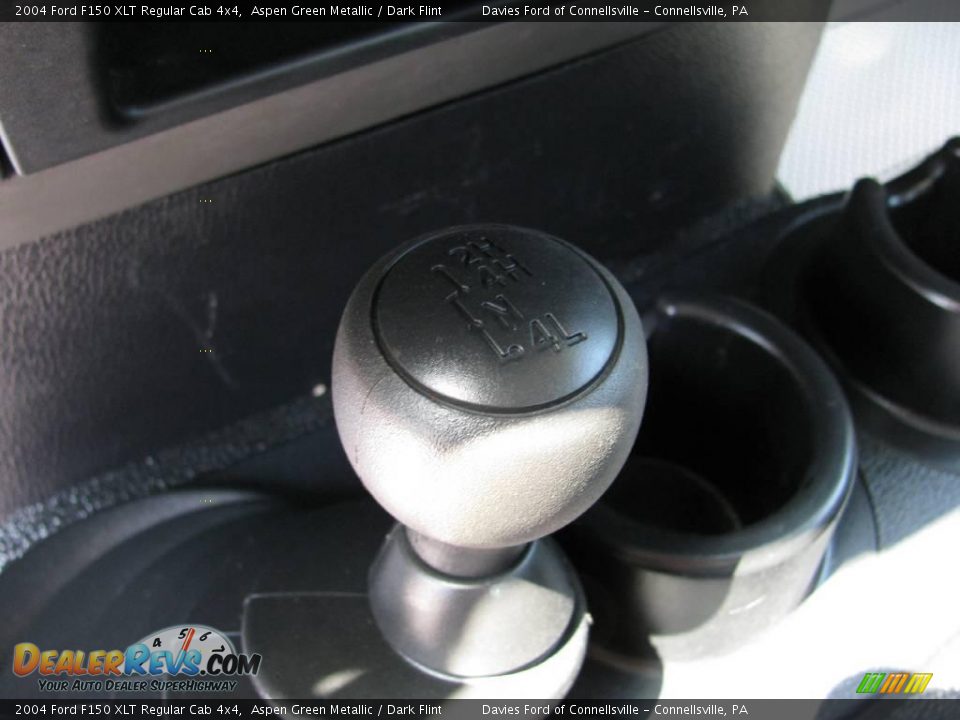 2004 Ford F150 XLT Regular Cab 4x4 Aspen Green Metallic / Dark Flint Photo #11