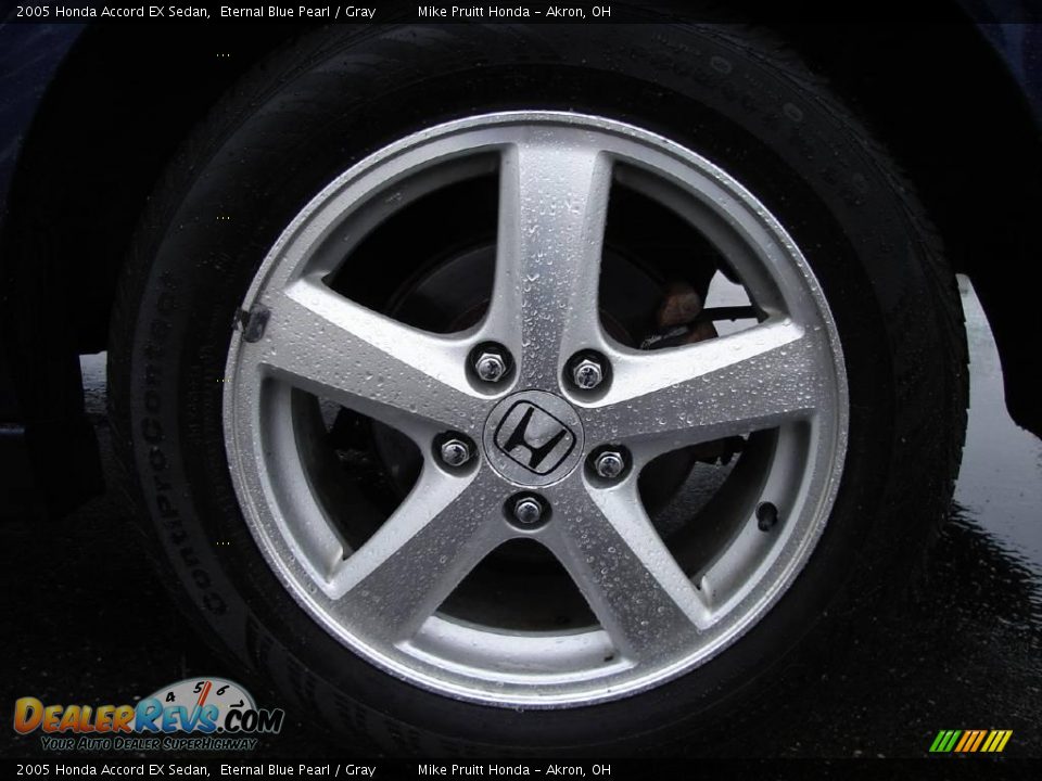 2005 Honda Accord EX Sedan Eternal Blue Pearl / Gray Photo #11