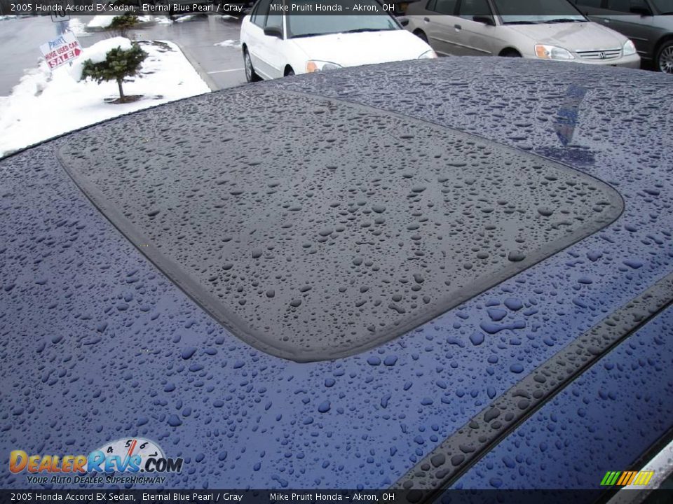 2005 Honda Accord EX Sedan Eternal Blue Pearl / Gray Photo #12