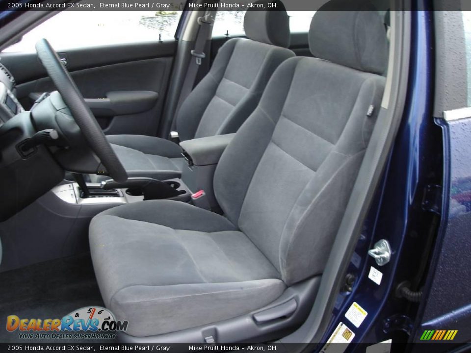 2005 Honda Accord EX Sedan Eternal Blue Pearl / Gray Photo #13