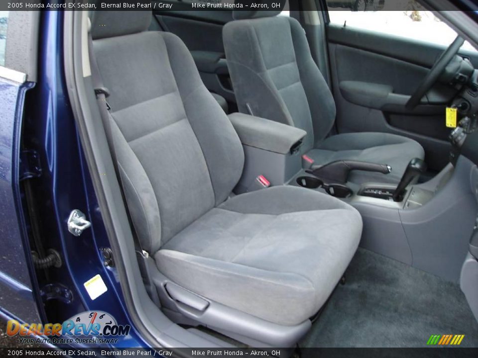 2005 Honda Accord EX Sedan Eternal Blue Pearl / Gray Photo #14