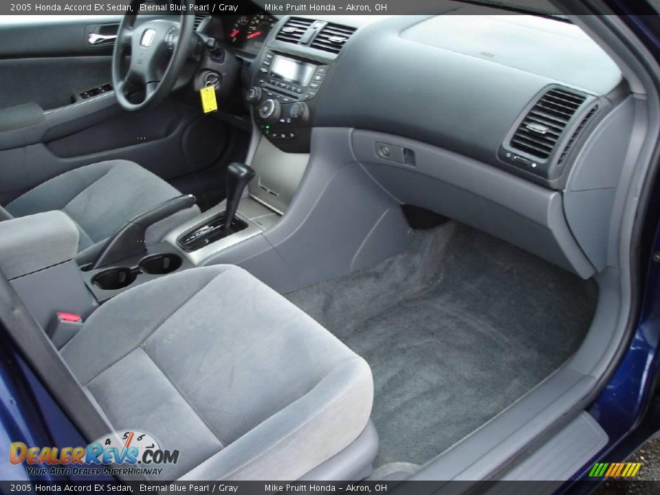 2005 Honda Accord EX Sedan Eternal Blue Pearl / Gray Photo #21