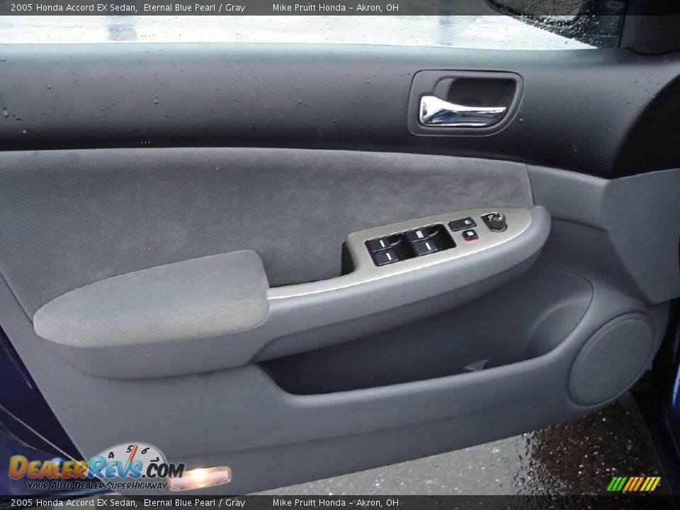 2005 Honda Accord EX Sedan Eternal Blue Pearl / Gray Photo #22