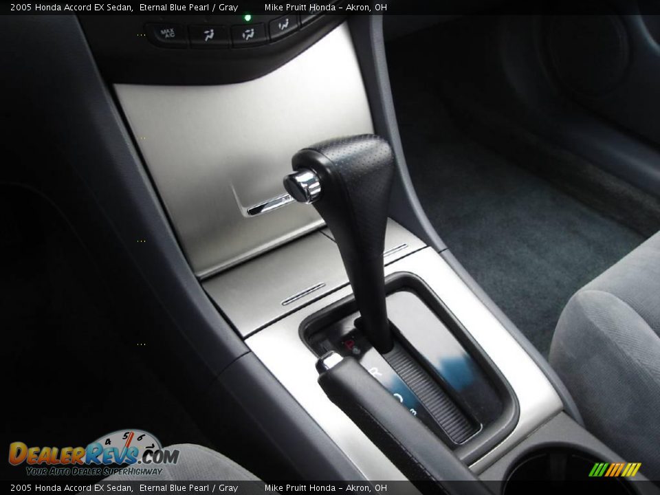 2005 Honda Accord EX Sedan Eternal Blue Pearl / Gray Photo #27